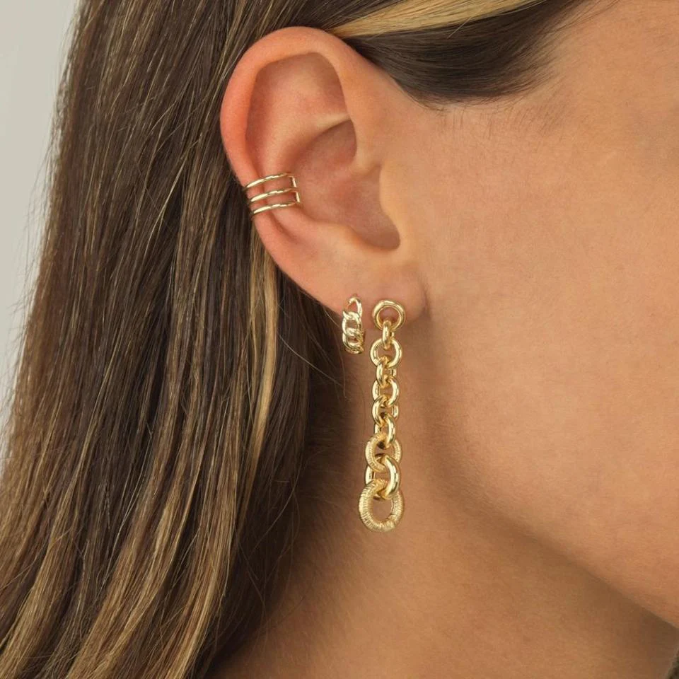 Luna Huggie in Gold - Image 4
