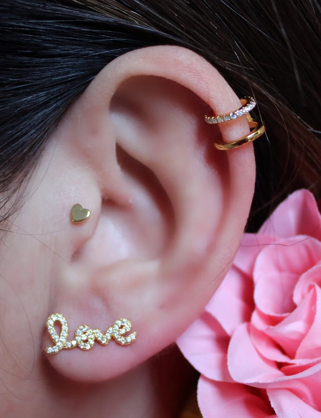 Melody Ear Cuff in Silver - Image 3